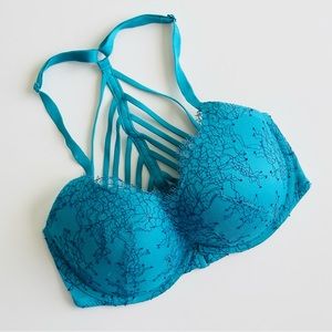 32DD Victoria’s Secret Very Sexy blue pushup bra